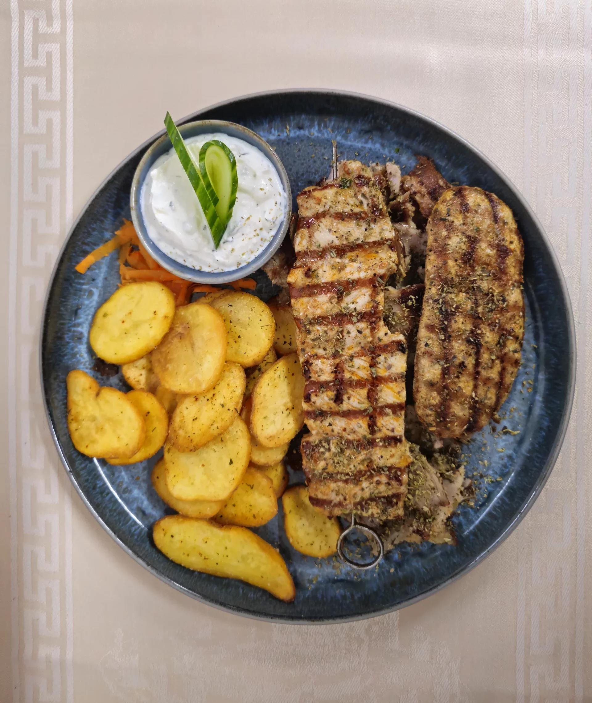 Taverna Meteora Mainz Kastel Athen Platte