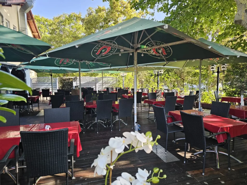 Taverna Meteora Mainz Kastel Terasse